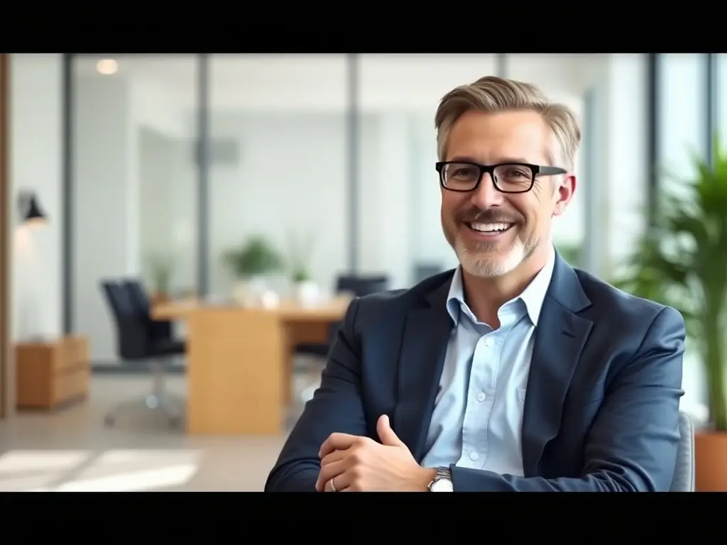 A customer testimonial video featuring a business owner expressing their satisfaction with Alanlar Digital Solutions' SEO services and the positive impact on their business.